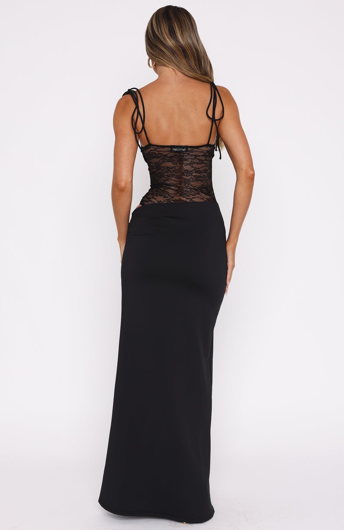Luna | Lace Tie Dress