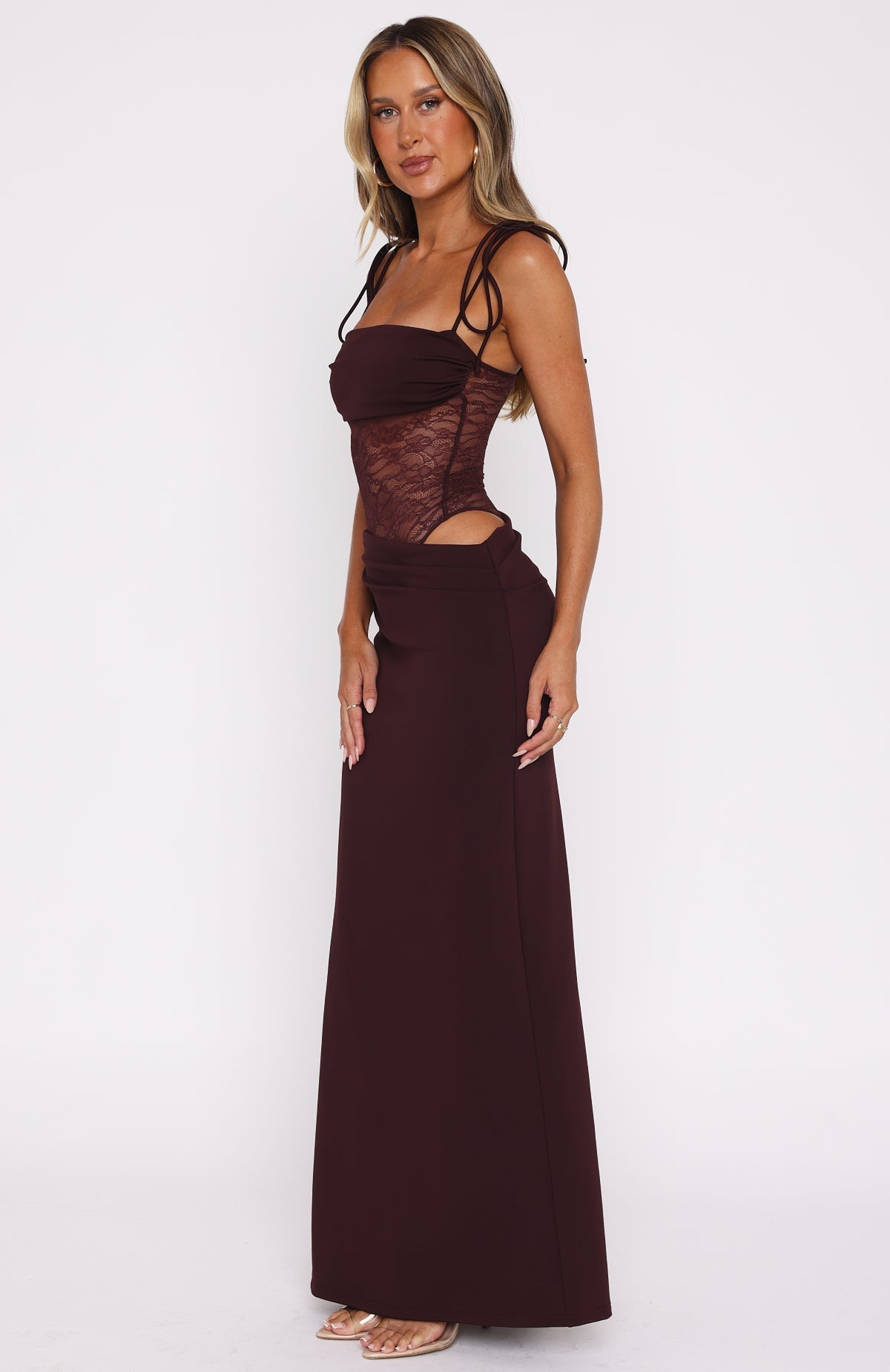Luna | Lace Tie Dress
