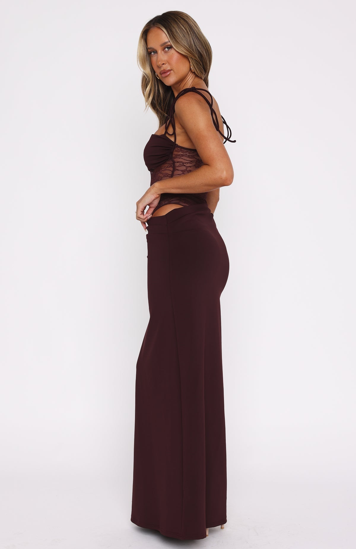 Luna | Lace Tie Dress