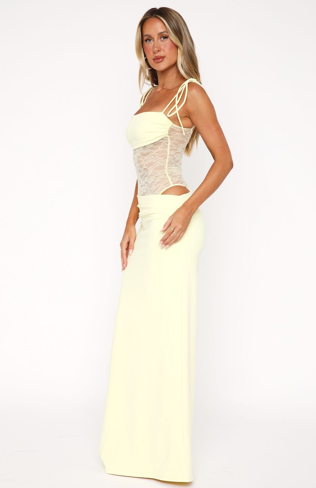 Luna | Lace Tie Dress
